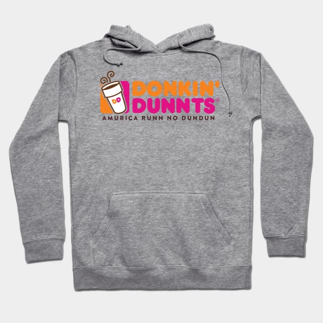 Donkin Dunnts Hoodie by loganbowlby